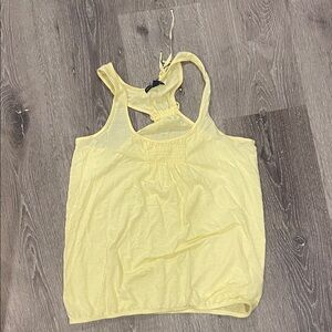 American Eagle Outfitters Soft Yellow Tank Top